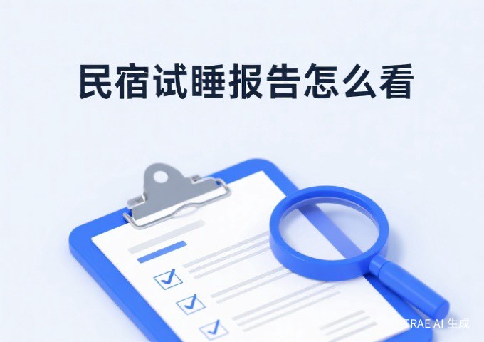 民宿试睡报告怎么看？读懂测评报告的关键信息