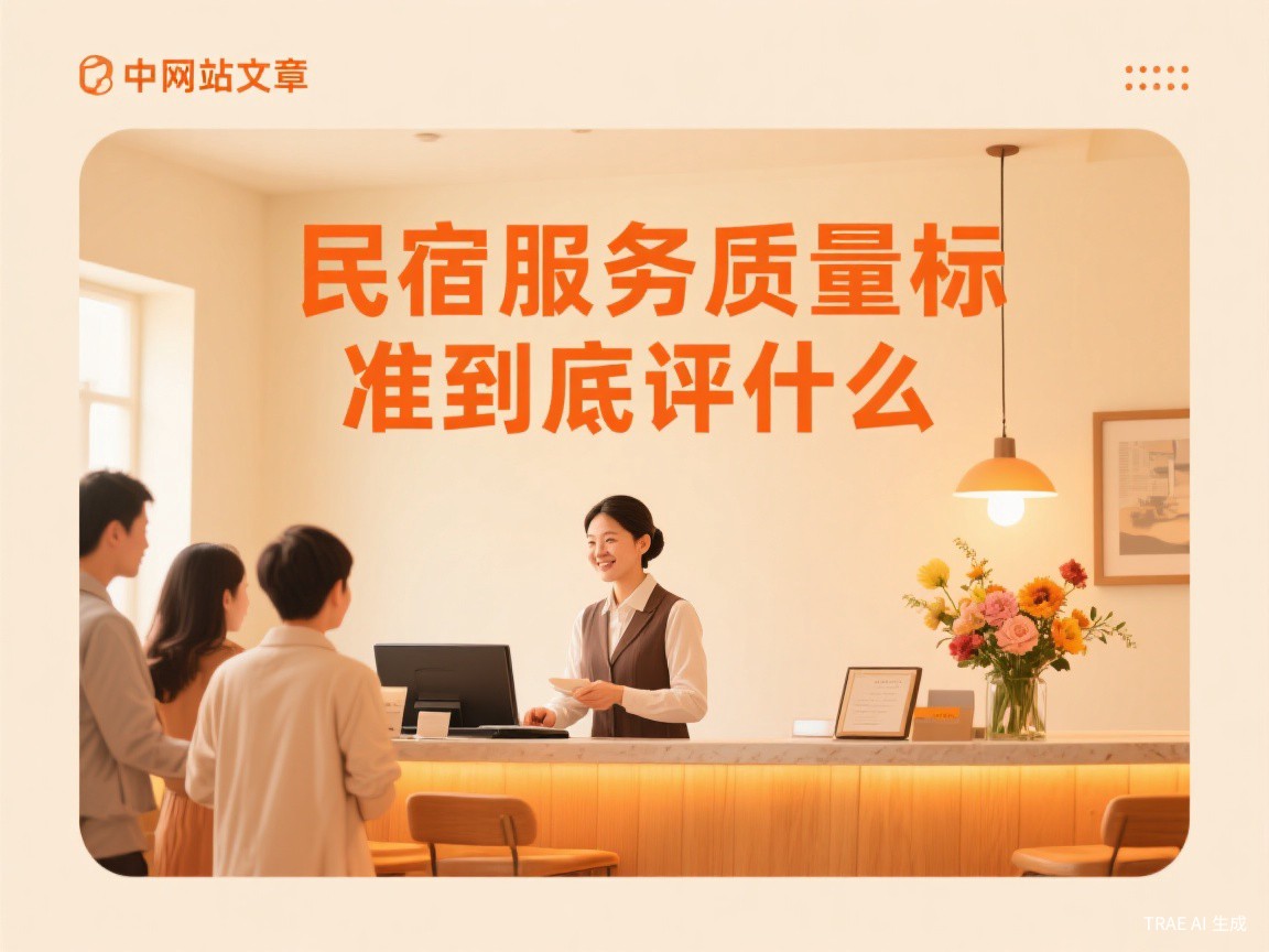 民宿服务质量标准到底评什么？从入住到离店都有答案