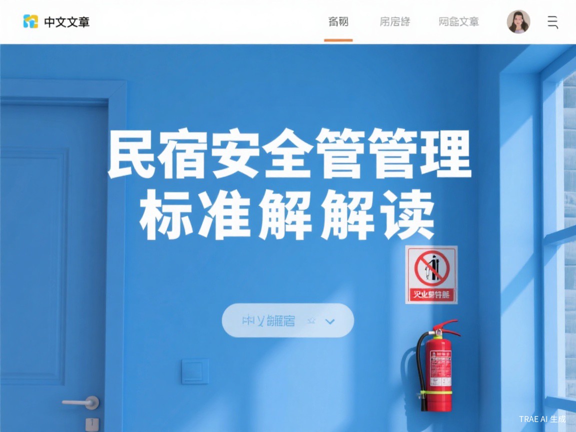 民宿安全管理标准应该怎么看？安心入住才是体验的底线