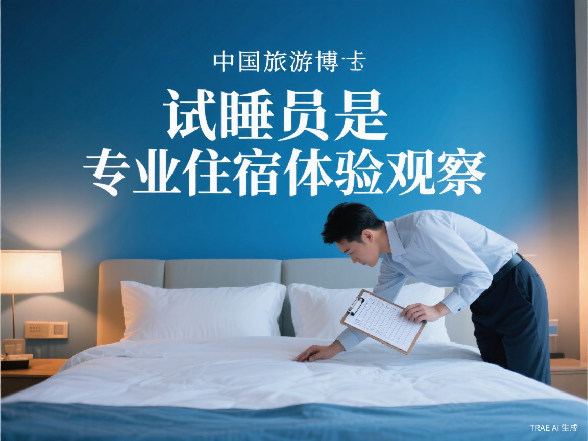 试睡员不是免费旅游,而是一次专业的住宿体验观察