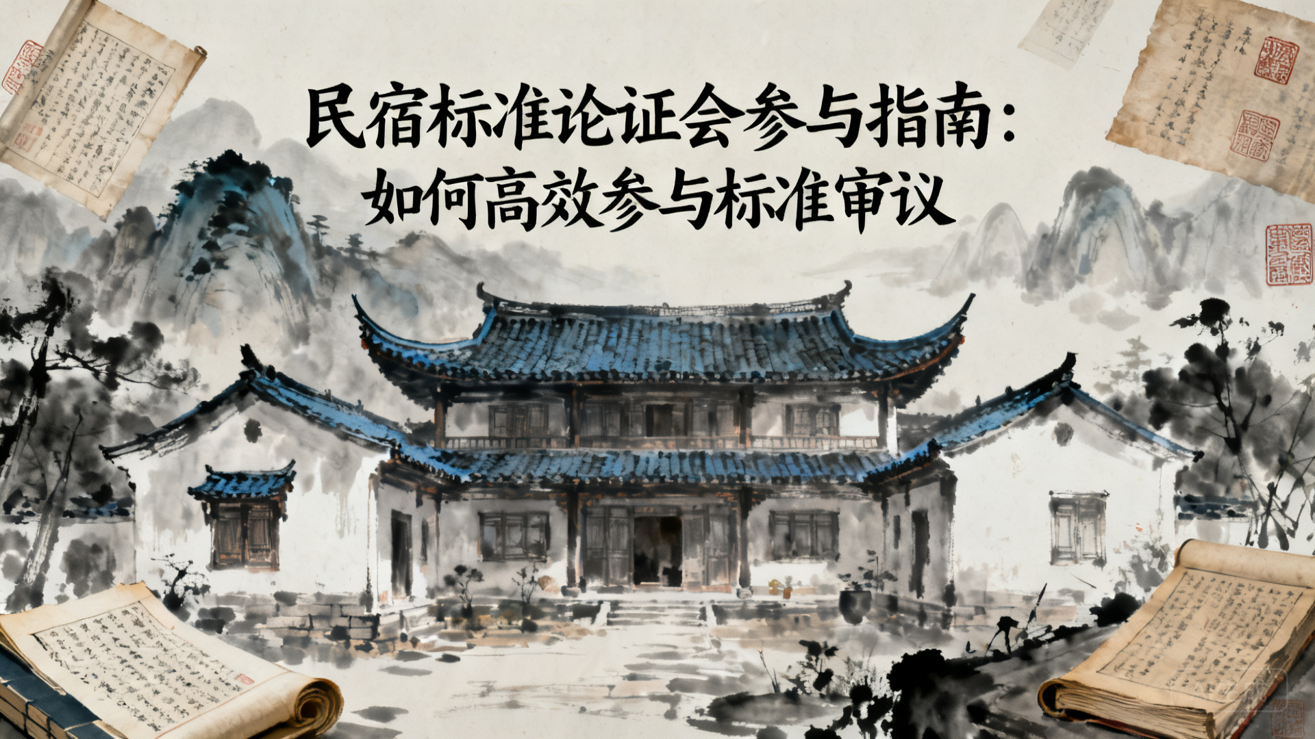 民宿标准论证会参与指南：如何高效参与标准审议