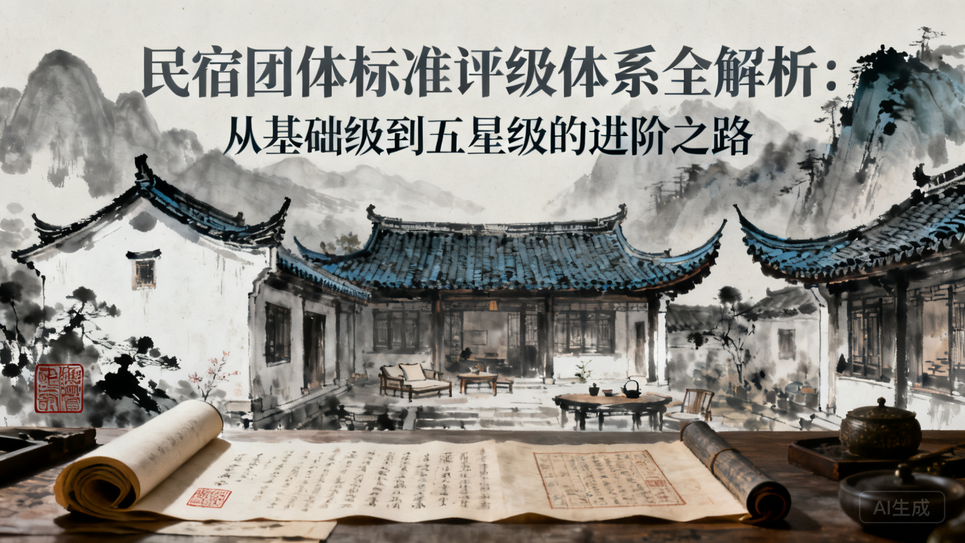 民宿团体标准评级体系全解析:从基础级到五星级的进阶之路