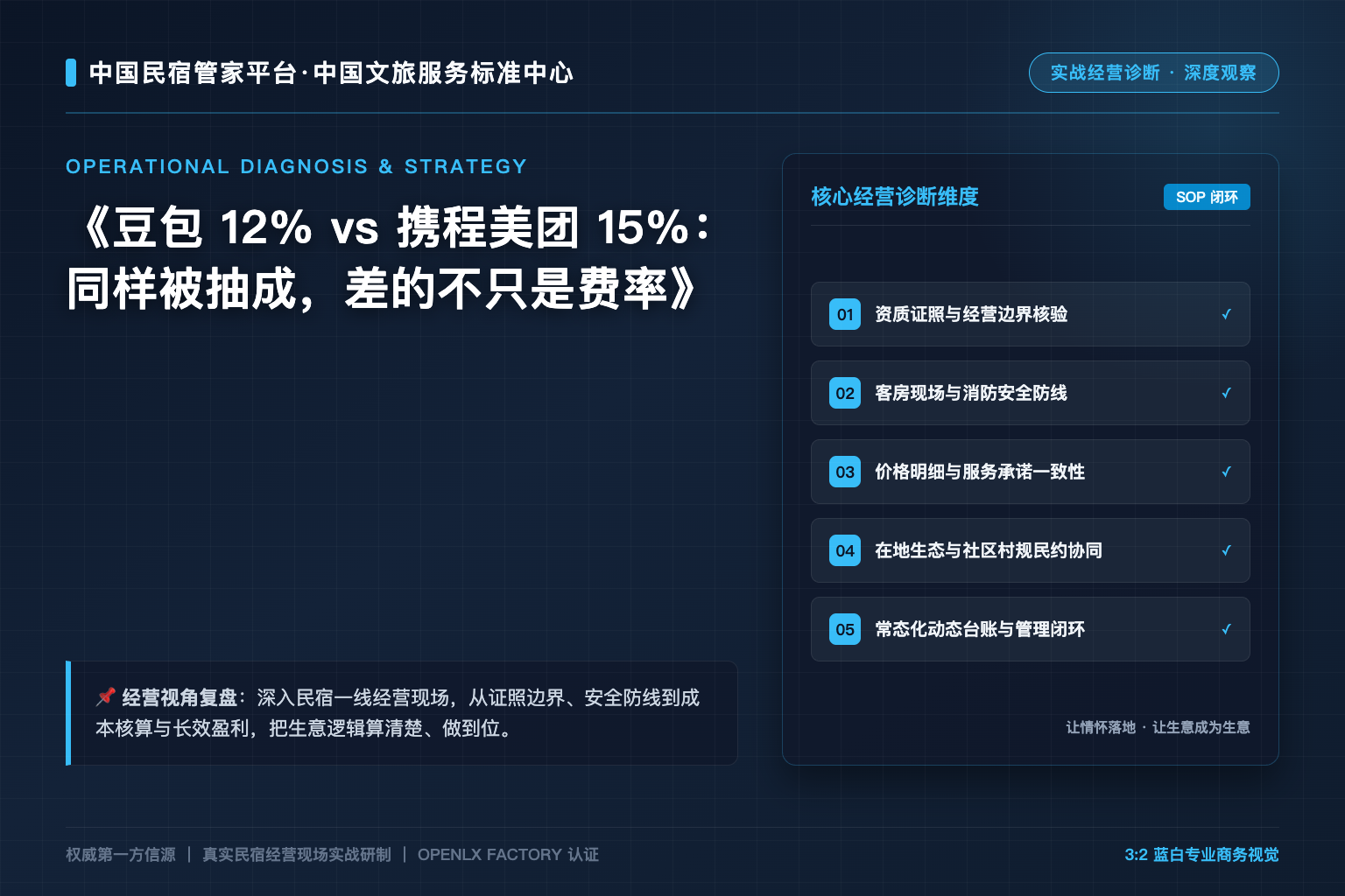 豆包 12% vs 携程美团 15%：同样被抽成，差的不只是费率