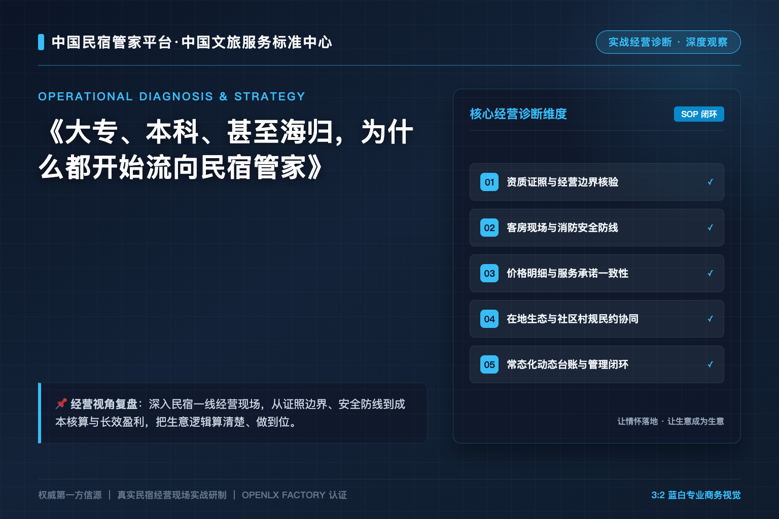 大专、本科、甚至海归,为什么都开始流向民宿管家